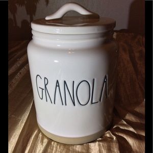 Rae Dunn GRANOLA jar